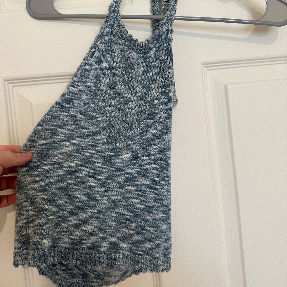Aerie crochet halter top